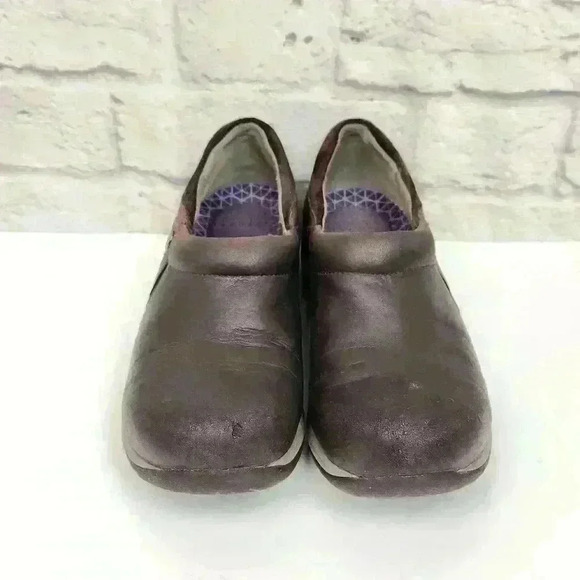 Dansko Celeste Slip On Clogs EUR 38 US Womens Size Brown Leather - Picture 7 of 15